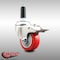 Service Caster 3 Inch 316SS Red Poly Swivel 7/8 Inch Expanding Stem Caster Lock Brake SCC SCC-SS316TTLEX20S314-PPUB-RED-78 - alternate 4